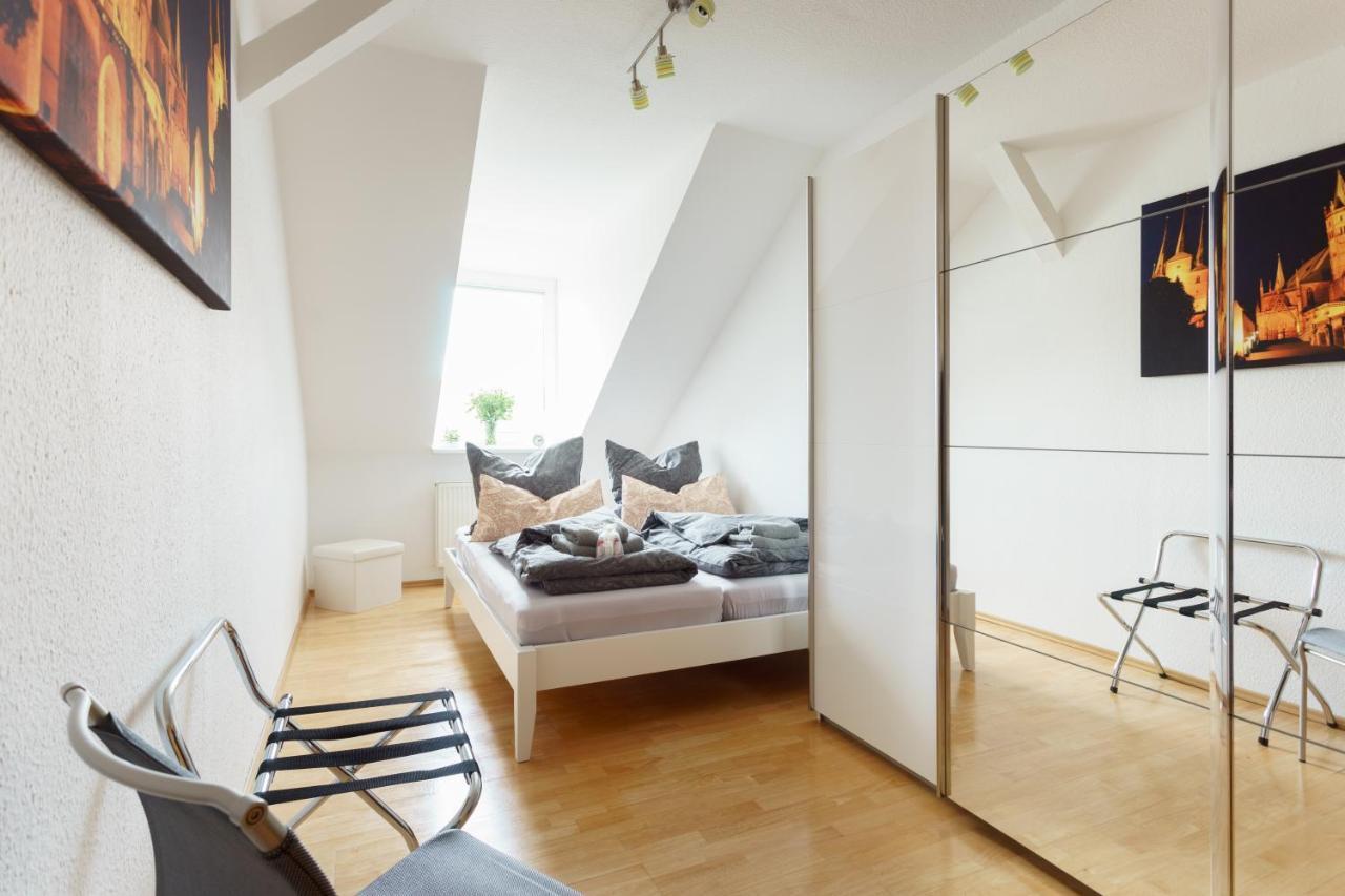 Wohnung Mit Blick Auf Die Zitadelle Petersberg - 3 Zimmer Érfurt Exterior foto