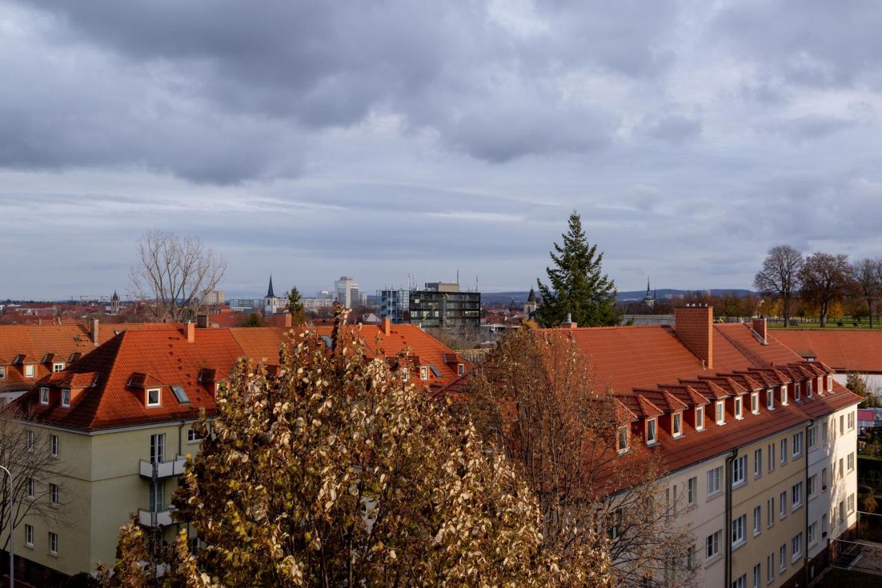 Wohnung Mit Blick Auf Die Zitadelle Petersberg - 3 Zimmer Érfurt Exterior foto
