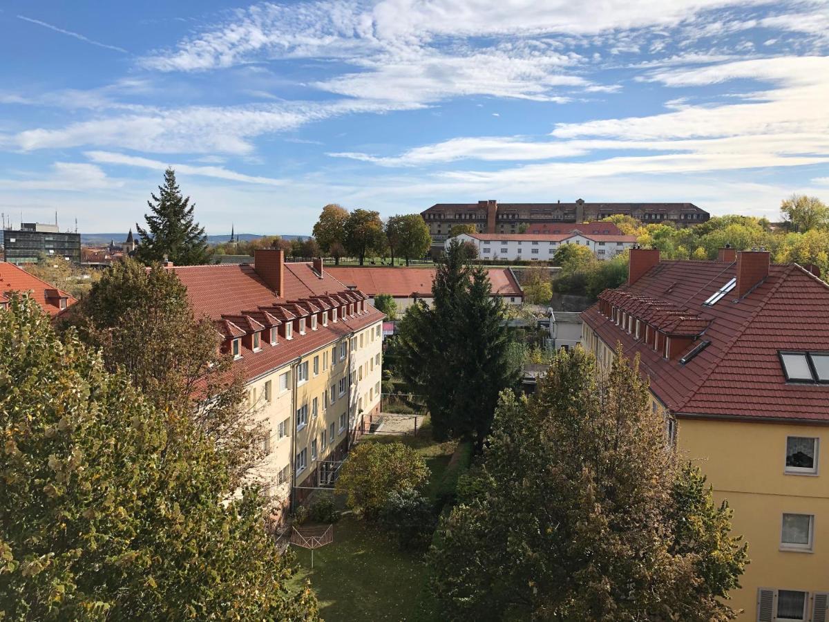 Wohnung Mit Blick Auf Die Zitadelle Petersberg - 3 Zimmer Érfurt Exterior foto