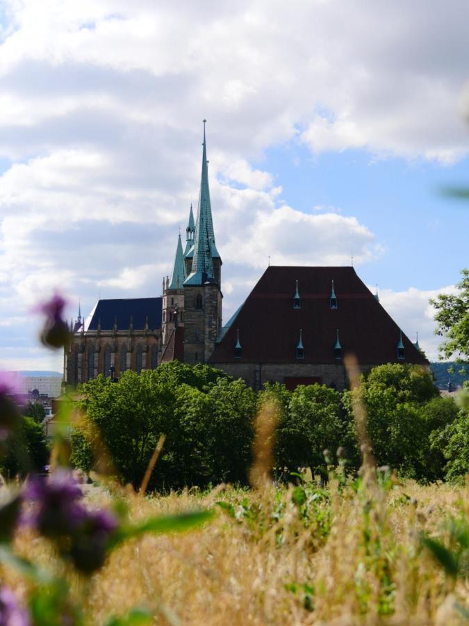 Wohnung Mit Blick Auf Die Zitadelle Petersberg - 3 Zimmer Érfurt Exterior foto